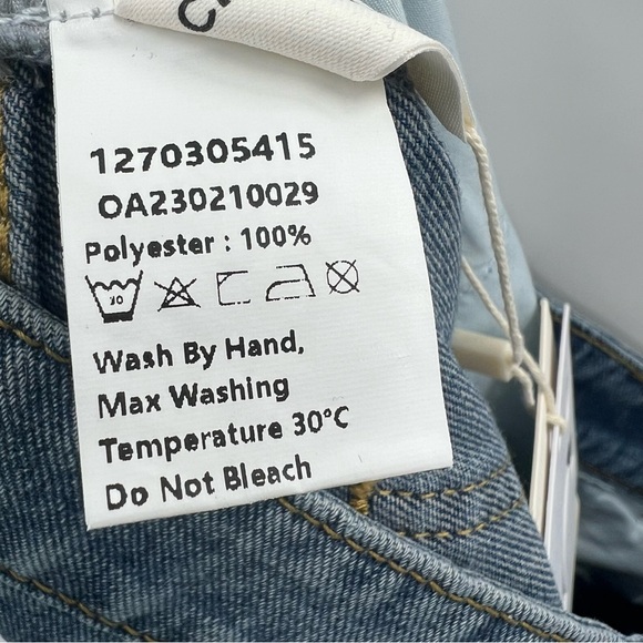 Commense NWT Classic Straight Leg Jeans in Blue size Small - Picture 7 of 9